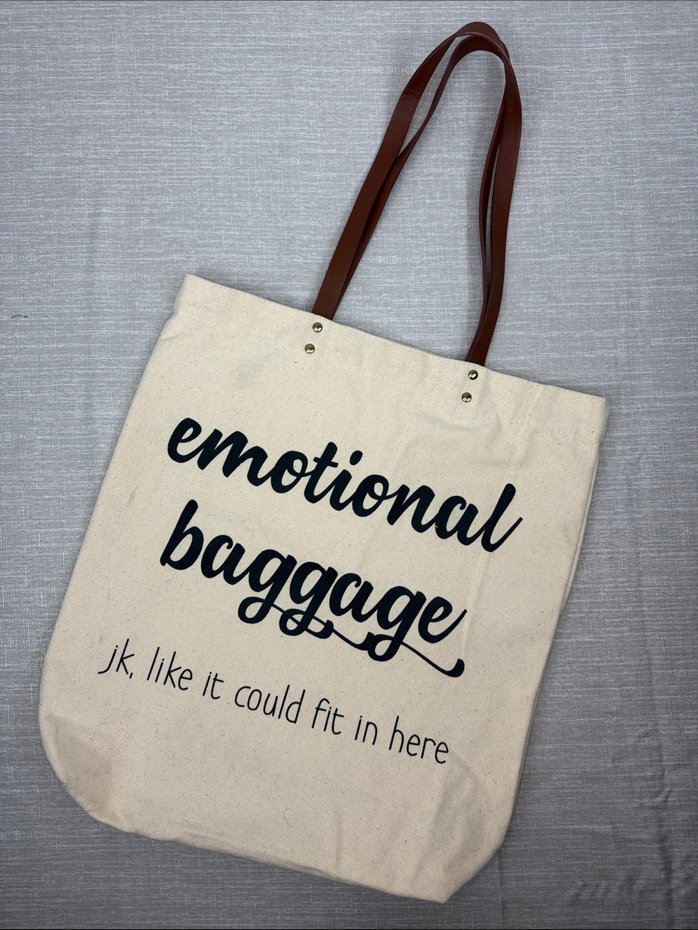 Emotional Baggage Tote